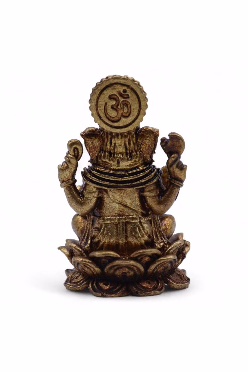KDMD Gold Metal Ganesha Statue for Tabletop Decoration – 2