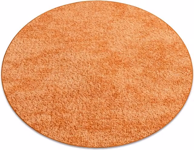 RugsX Serenade Round Rug in Orange, Diameter: 200 cm – 1