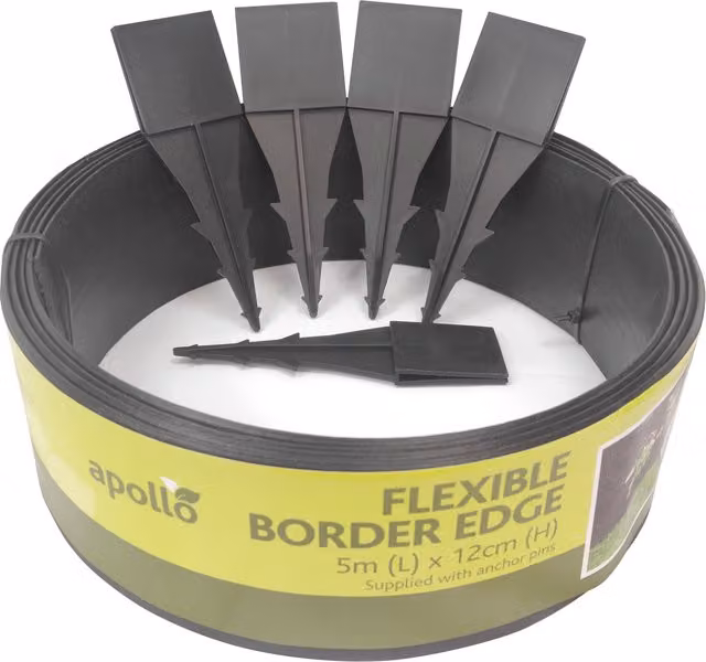 Apollo Flexible Border Edge in Black