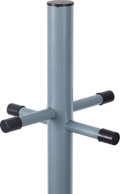 My Laundry Line Freestanding Coated Steel Laundry Line Post in Grey