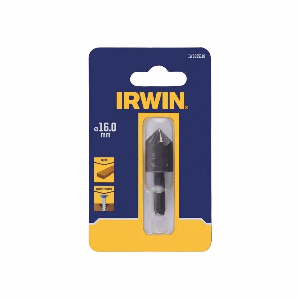 IRWIN Hex Countersink Wood Drill Multicolour – 2