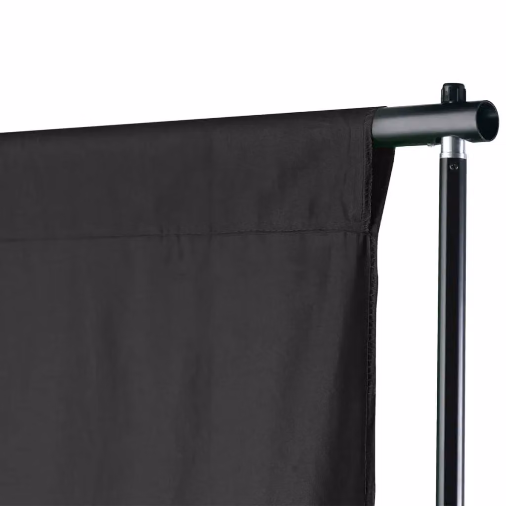 Berkfield Home Backdrop Support System, Black, W: 500 cm, H: 300 cm – 2