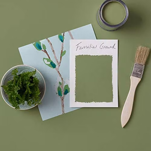 Rust-Oleum Green Kitchen Cupboard Paint in Matt Finish, Familiar Ground, 750ml – 2