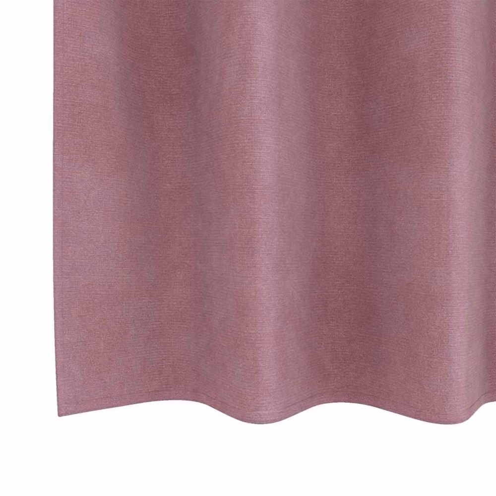 Berkfield Home Pink Velvet Blackout Eyelet Curtains, 2 Pack, W: 140 cm x H: 225 cm – 5