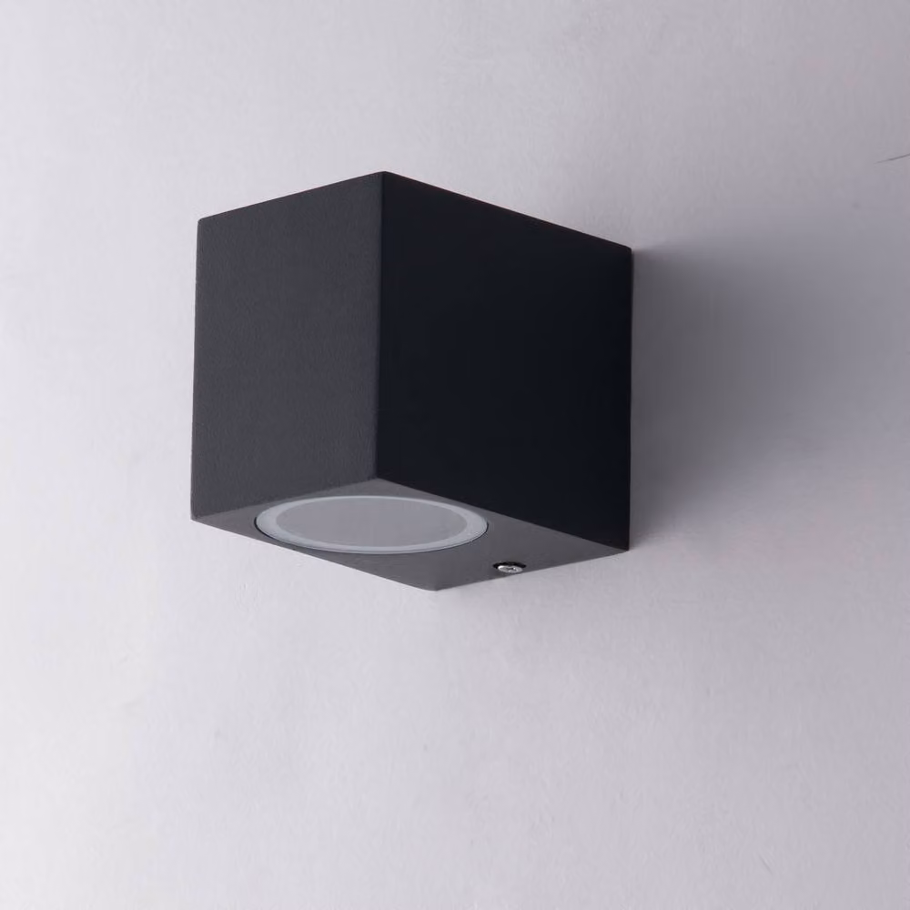 Netlighting QUBO Outdoor Down Light Anthracite Black IP54 W: 9.3 cm, D: 8.0 cm, H: 6.7 cm – 2