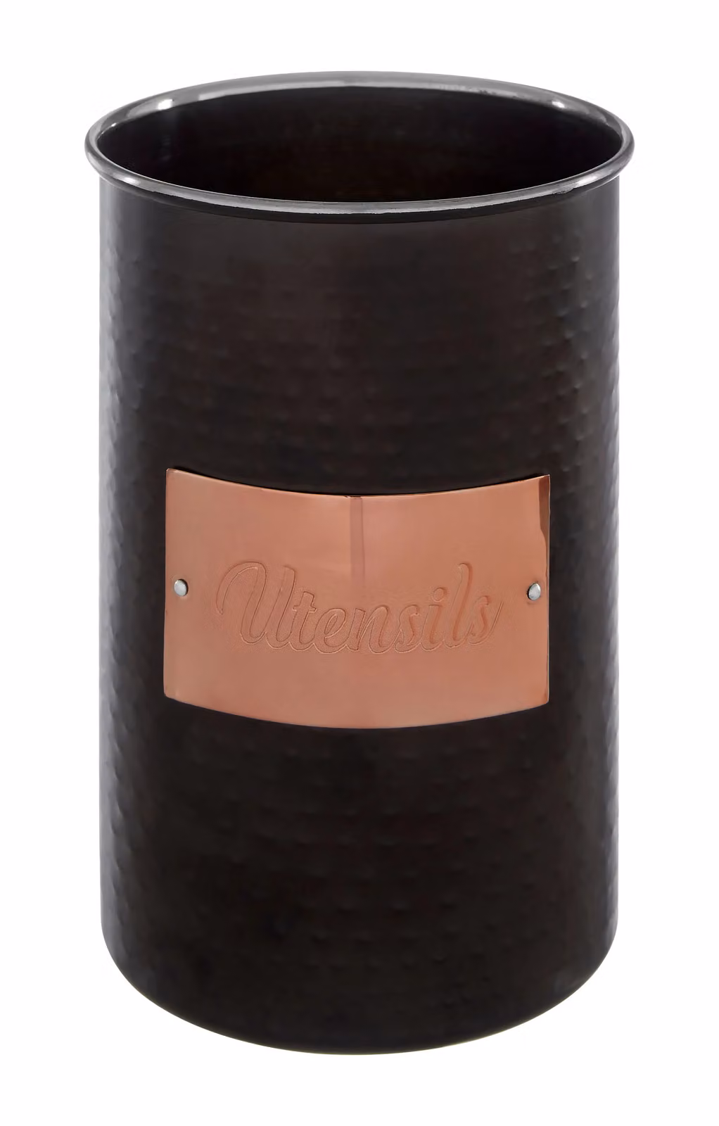 Orsina Prescott Freestanding Utensils Holder in Black Stainless Steel – 2