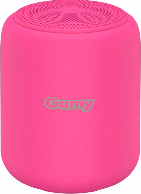 Gumy Portable Compact Wireless Bluetooth Speaker - Pink