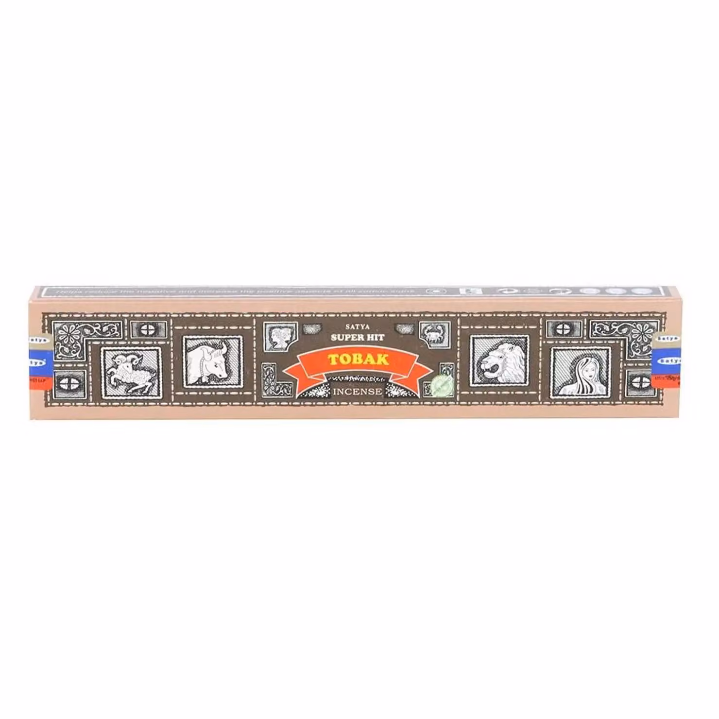 Satya Tobak Super Hit Incense Sticks, 12 Pack, Brown – 2