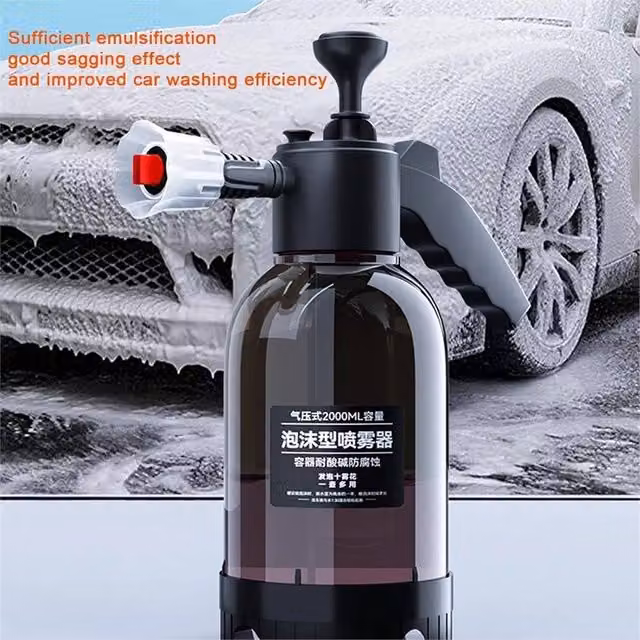Nordara Car Wash Hand Pump Snow Foam Sprayer Bottle in Black – 1