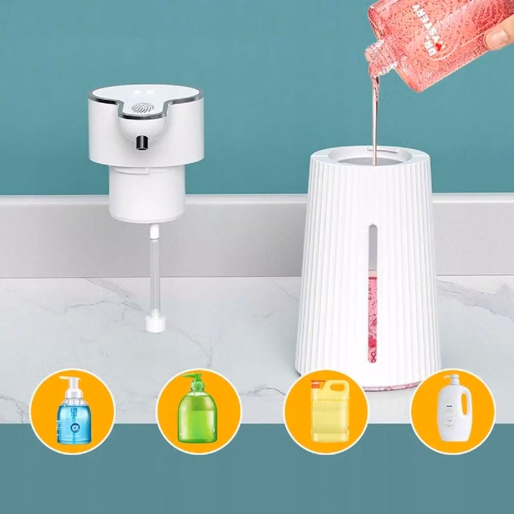 FLAVORA White Touchless Automatic Liquid Soap Dispenser W: 180 cm, D: 180 cm – 2