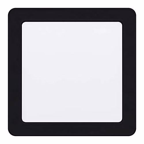 Loops Black Square LED Recessed Wall and Ceiling Flush Downlight 10.5W – 1