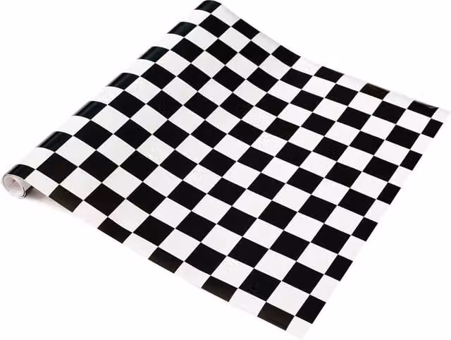D-C-Fix Monza Self Adhesive Vinyl Wrap Film in Black and Multicolour, W: 45 cm, L: 200 cm