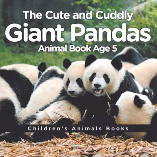 Baby Professor The Cute and Cuddly Giant Pandas Childrens Animal Book in White