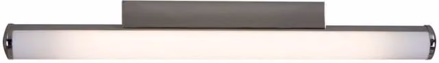Netlighting Chrome and Grey IP44 Bathroom Over Mirror Wall Light