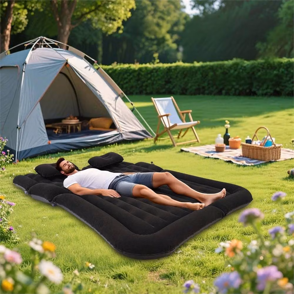 Nordara SUV and Car Air Mattress with 2 Pillows in Black – 4