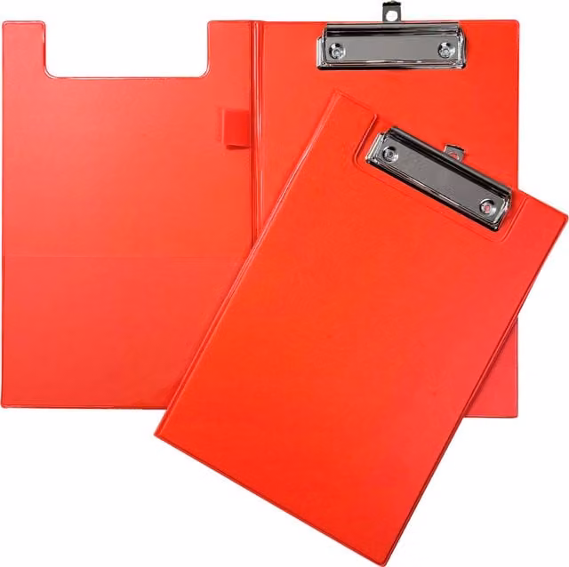Janrax A5 Foldover Clipboard in Orange