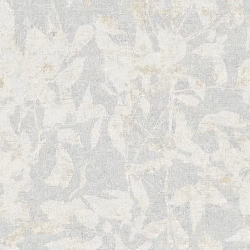 Erismann Gentle 10435-10 Non-Woven Floral Botanical Wallpaper, Grey