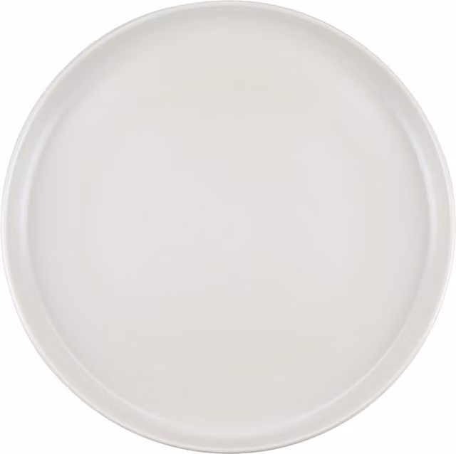 Mikasa Summer Set of 4 Recycled Plastic Lipped Side Plates, Diameter: 20 cm, Grey and White
