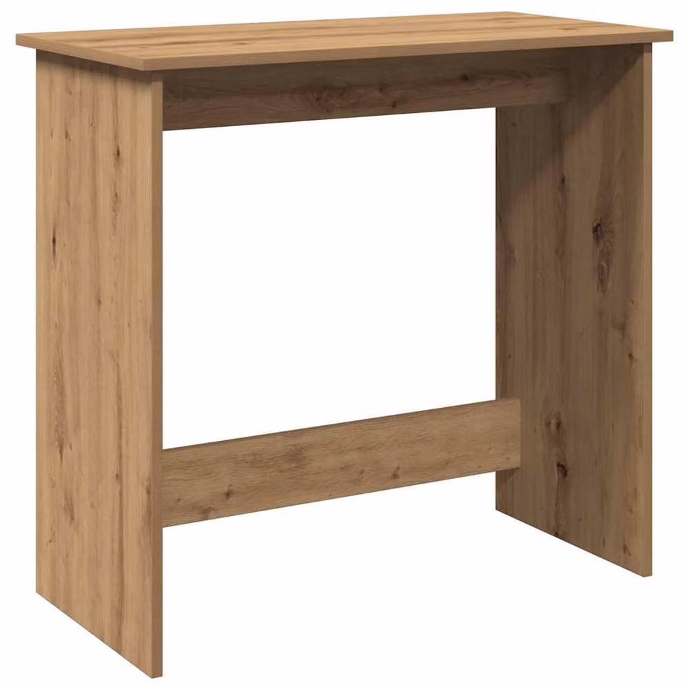 Berkfield Home Artisan Oak Decorative Writing Desk in Brown, W/D/H: 80 x 40 x 75 cm – 3