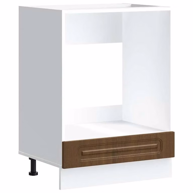 Berkfield Home Kalmar Freestanding Oven Cabinet in Brown Oak Engineered Wood