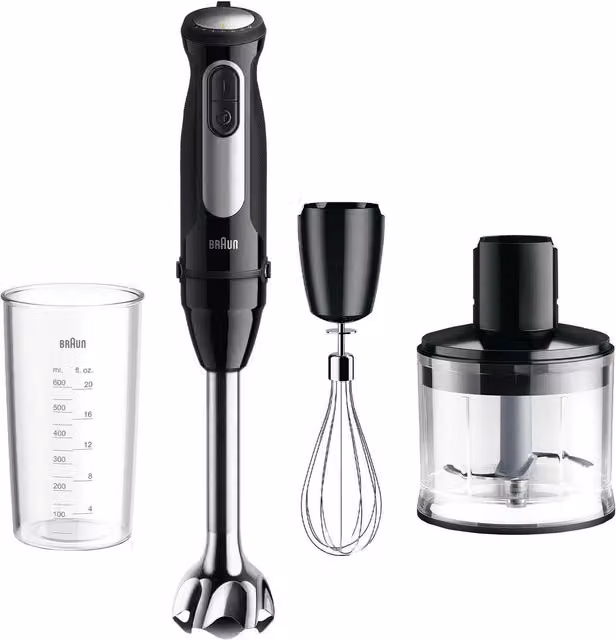 Braun 1000W MultiQuick 5 Pro Hand Blender, Black – 1