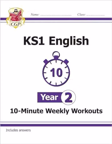 CGP KS1 Year 2 English 10-Minute Weekly Workouts