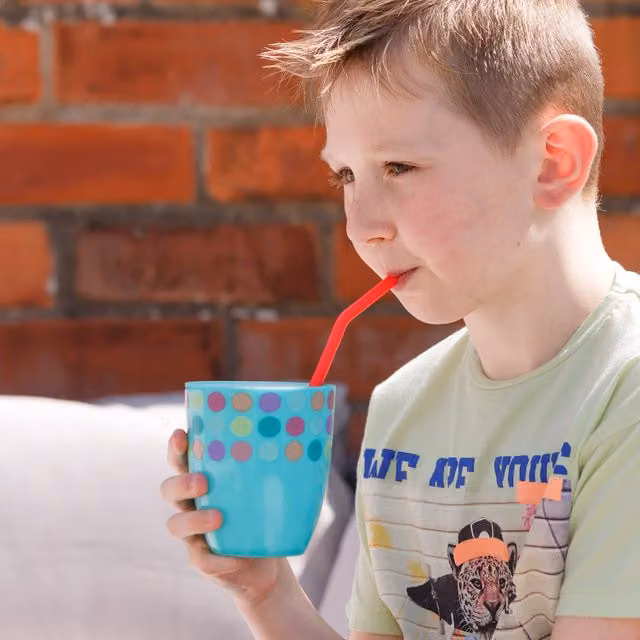 Echo Three Multi-Coloured Flexi Straws