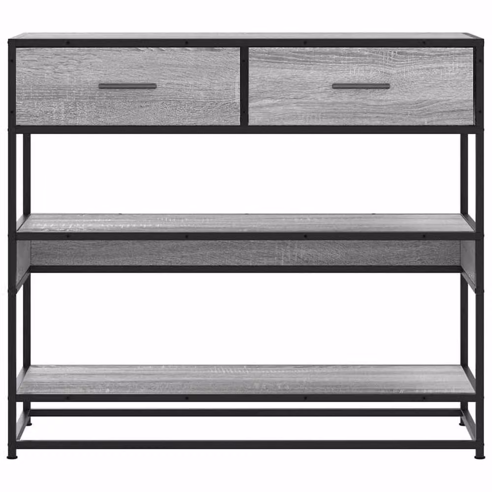 Berkfield Home Grey Sonoma Console Table, W/D/H: 90 x 35 x 80 cm – 3