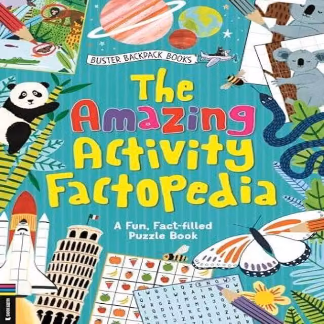 Buster Books The Amazing Activity Factopedia Multicolour Paperback Book