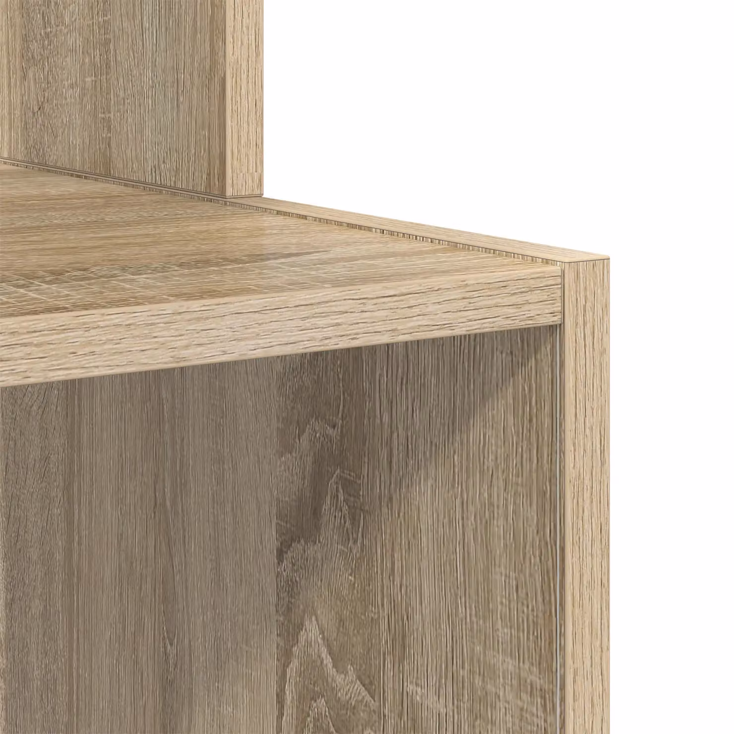 Berkfield Home Sonoma Oak Computer Desk in Brown – 3