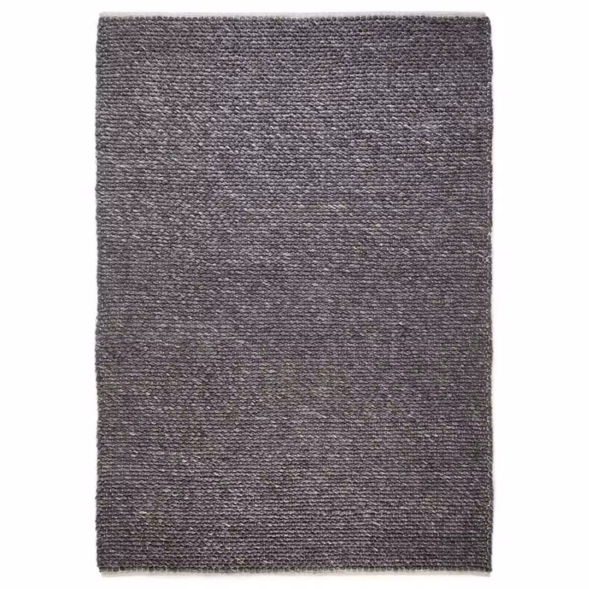 The Rug Shop UK Charcoal Handmade Wool Modern Plain Area Rug, W/D: 200 x 290 cm – 3