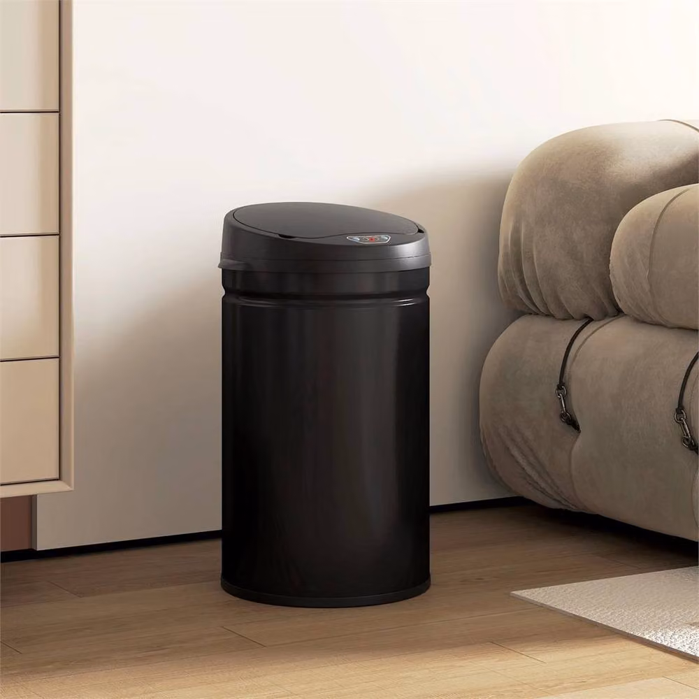 Nordara 30L Automatic Sensor Bin with Touchless Soft Close Lid in Black, W/D/H: 100 x 15 x 15 cm – 3