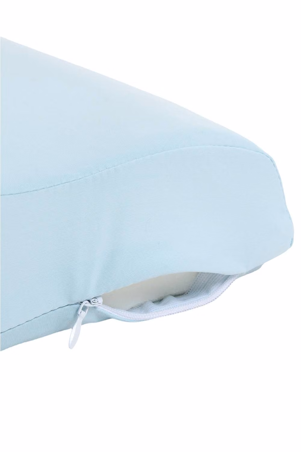 Living and Home Cooling Memory Foam Wedge Pillow with Removable Cover in Light Green, Single Size – 3