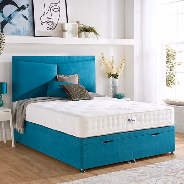 Relyon Orthofirm 800 Pocket Spring Mattress, White, W: 150 cm, D: 200 cm