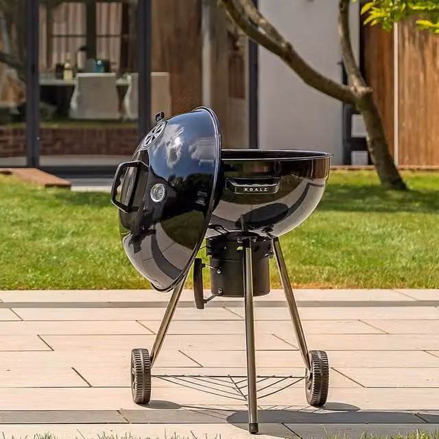 KOALZ Original Charcoal Kettle BBQ in Black, 50 cm Diameter