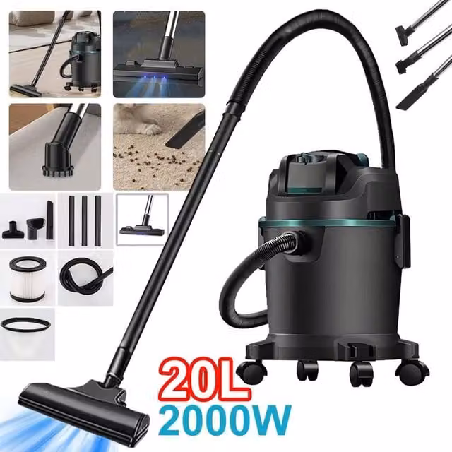 SPETLEK 3-in-1 Wet and Dry Bagless Vacuum Cleaner in Black – 1