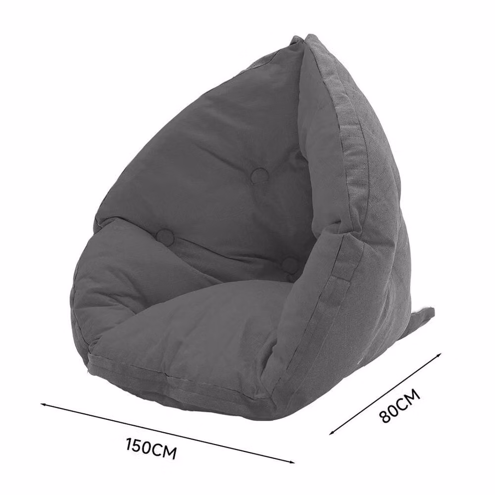 KORVIXA Grey Hanging Egg Chair Cushion Pad, Diameter: 100 cm – 2