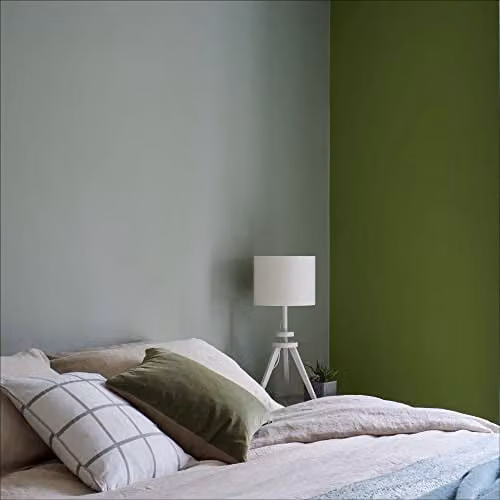 Rust-Oleum Chalk Green Matt Water-Based Emulsion Wall Paint, 2.5L – 3