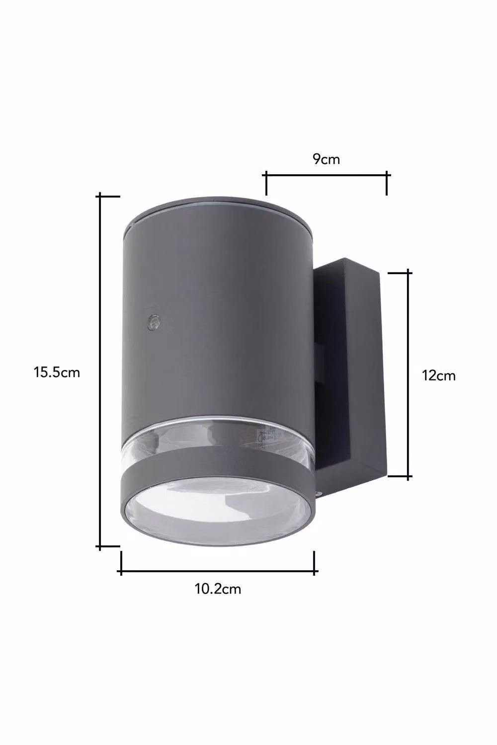 BHS Lighting Cinder Outdoor Down Wall Light with Dusk Sensor in Grey – 4