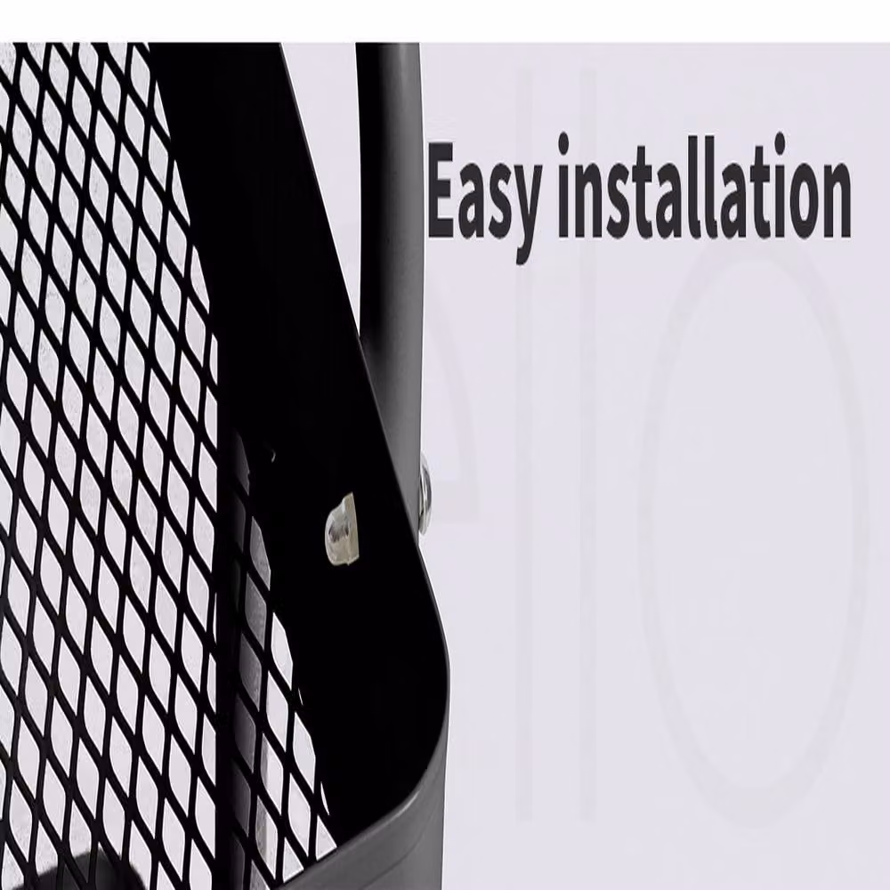 EONLION 3-Tier Metal Kitchen Trolley Cart and Storage Rack Organiser in Black – 4