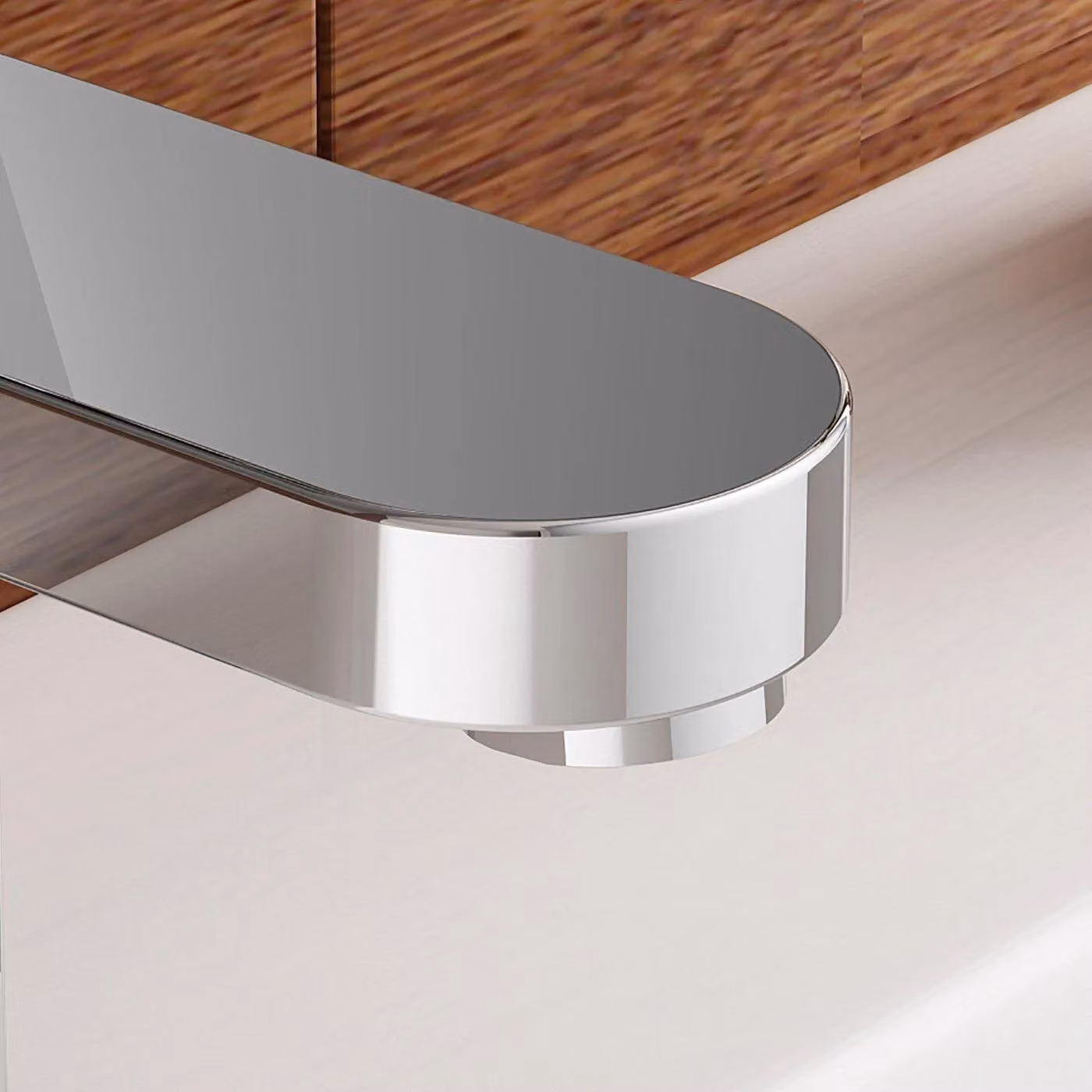 Nes Home Kevon Cloakroom Basin and Bath Filler Mixer Tap Set in Chrome Silver – 2