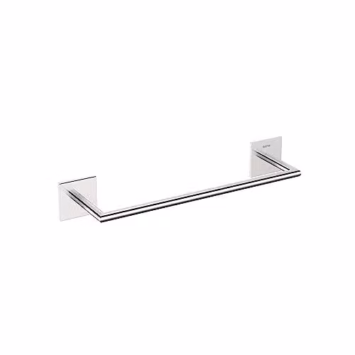 COSMIC Adhesive Towel Rail in Light Grey, W/D/H: 30 x 7 x 4.5 cm