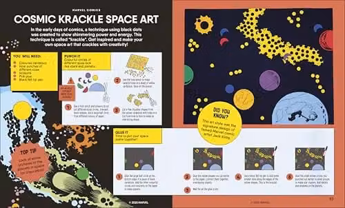 DK Marvel Crafts: 100+ Activities and Art Projects Multicolour Paper Book – 6