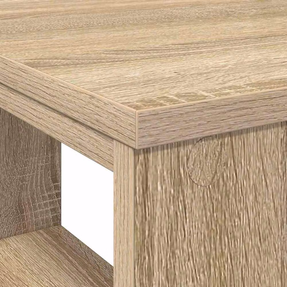 Berkfield Home Modern Corner Desk in Sonoma Oak – 3