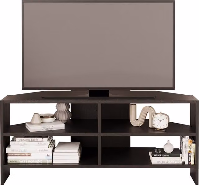 Bimossa Modern Matt Black TV Stand