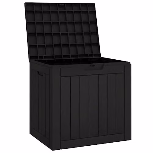 vidaXL Black Garden Storage Box W/D/H: 55.5 x 43 x 53 cm – 5