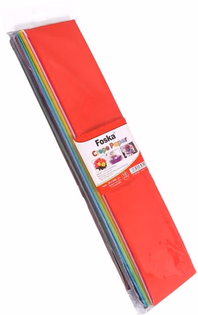 Foska Assorted Multicolour, Blue and White Crepe Paper – 1