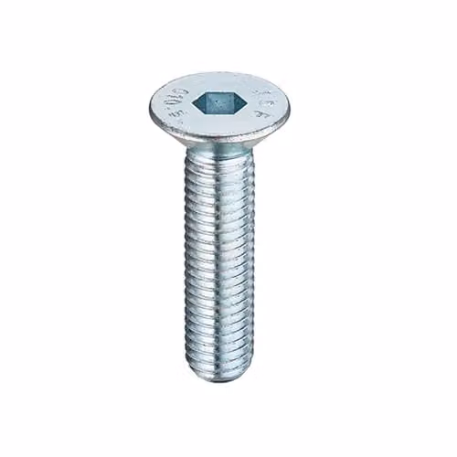 Unifix Grade 10.9 Hex Socket Countersunk Head Screws DIN 7991, Silver, M16 x 40 mm (Box of 50)