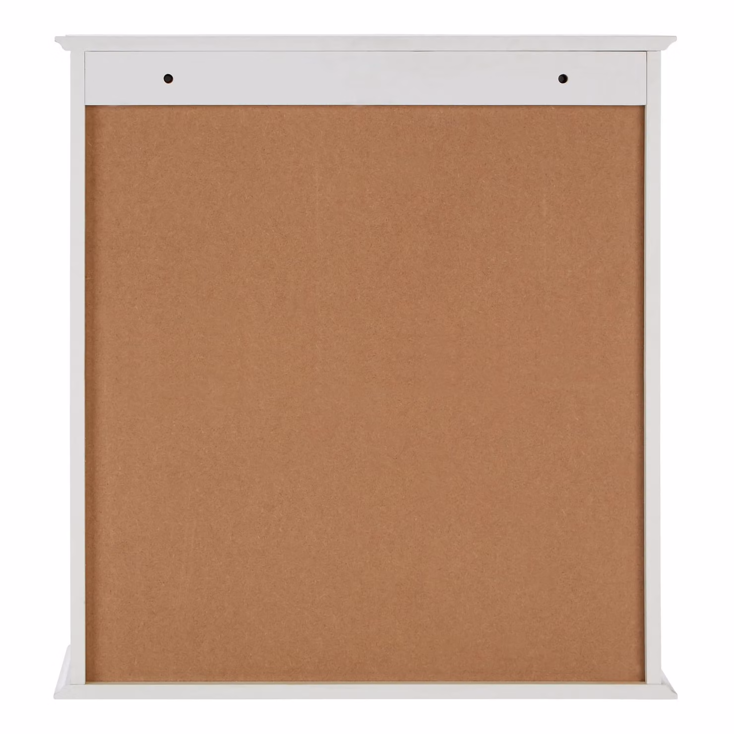 Orsina White Wood 2 Door Wall Cabinet with Internal Shelves for Kitchen or Bathroom – 2