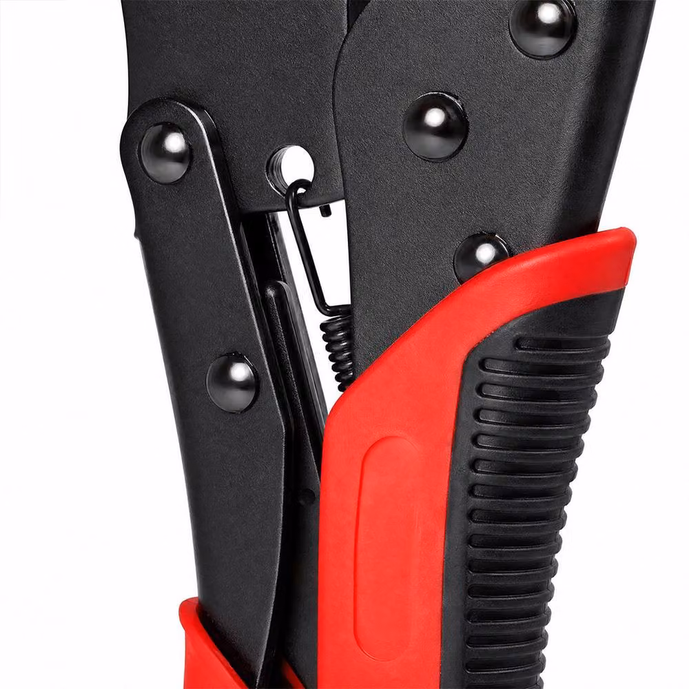 Traderight Red Snap Fastener Kit with Adjustable Press Tool for Leather and Boat Covers – 5